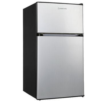 Manta MM545DSL kombinirani hladilnik z zamrzovalnikom, 88L, srebrno-črn
