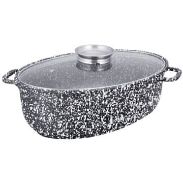 KLAUSBERG Keramična ponev za peko 38 cm s pokrovom 12275