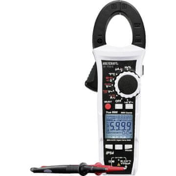Voltcraft Tokovne klešče, ročni multimeter, digitalni VC-750 E zaščita pred brizganjem vode (IP54) CAT IV 600