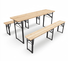 Samdoma.com Gasilska miza in klopi