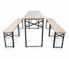 Samdoma.com Gasilska miza in klopi