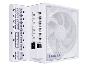 Lian Li Napajalnik ATX Lian Li EDGE 1200W, 80 PLUS Gold, 12VHPWR, HUB, Modularni, bel