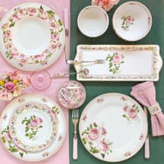 Easy Life Set skodelica za črno Chant des Roses 100ml / 6 kos / porcelan