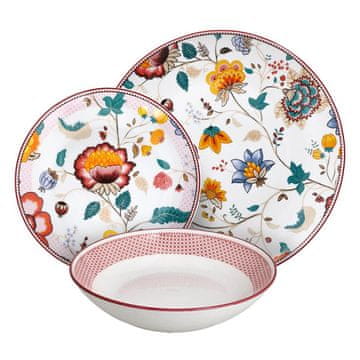 Andrea Fontebasso 18-delni set krožnikov Kimono / porcelan