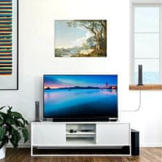 VYZIO® Notranja digitalna TV antena 25 dBi, VHF/UHF, kabel 4,9 m, HD sprejem | TVDIGI