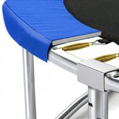 Aga Sport Pro Trampolin 500 cm Modra + zaščitna mreža + lestev + žep za obutev