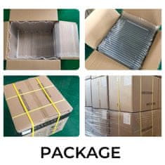 KJB Aluminijasti kovček za motorno kolo, 45 l, 55 l, 65 l – vodoodporna zadnja shranjevalna skrinja