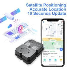 KJB Sledilnik vozila 4G GPS z magnetnim nosilcem in sledenjem v realnem času prek aplikacije