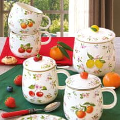 Easy Life Lonček Fancy Fruit 400ml / več vzorcev / porcelan