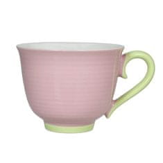Andrea Fontebasso Jumbo skodelica Colorblock 500ml / roza-zelena / porcelan
