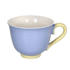 Andrea Fontebasso Jumbo skodelica Colorblock 500ml / modro-rumena / porcelan
