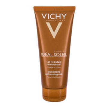 Vichy Idéal Soleil Moisturizing Self-Tanning Milk vlažilno samoporjavitveno mleko za obraz in telo