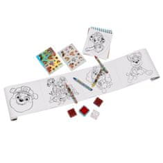 Paw Patrol Paw Patrol Chase Ustvarjalni komplet za otroke, likovni komplet za barvanje + kovček