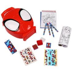 MARVEL COMICS Spidey and His Amazing Friends Ustvarjalni komplet za otroke, likovni komplet za barvanje + kovček