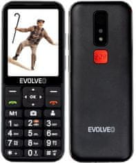 Evolveo Mobilni telefon za starejše EasyPhone LT - black
