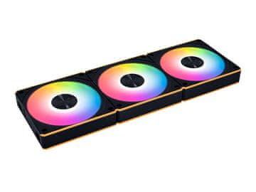 Ventilator za ohišje Lian Li UNI FAN CL Wireless 120 ARGB PWM 120mm, 3 Pack + kontroler, črn
