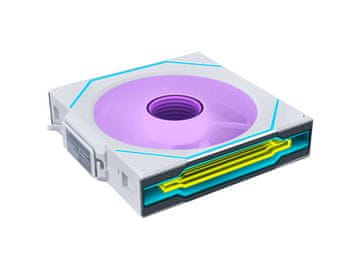 Lian Li Ventilator za ohišje Lian Li UNI FAN SL-INF Wireless 120 Reverse Blade ARGB PWM 120mm, bel