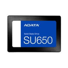 A-Data SU650 SSD disk, 240GB, SATA 3 (ASU650SS-240GT-R)