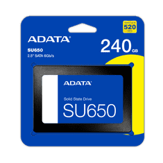 A-Data SU650 SSD disk, 240GB, SATA 3 (ASU650SS-240GT-R)