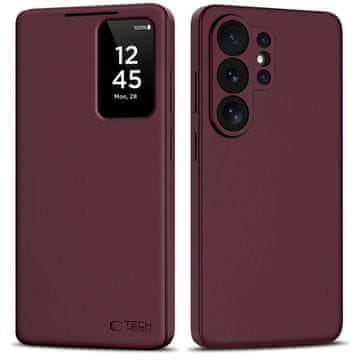 Tech-protect Smart Wallet knjižni ovitek za Samsung Galaxy S26 Ultra, bordo