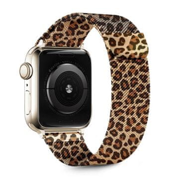 Tech-protect Lamano pašček za Apple Watch 8 / 9 / 10 / 11 / SE (40/41/42mm), panther