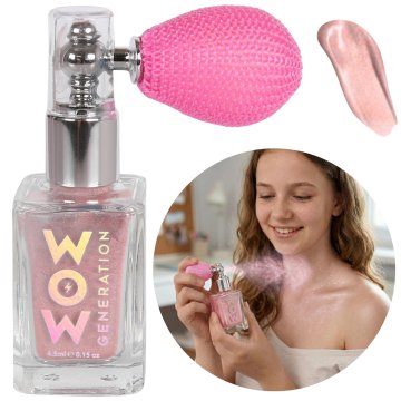 sarcia.eu WOW Generation Svetleči puder za telo v spreju, roza osvetljevalec za dekleta