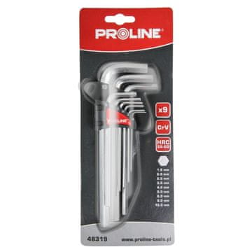 Proline SET 9 DELNIH IMBUS KLJUČEV HEX DOLGI 1.5-10MM 48319