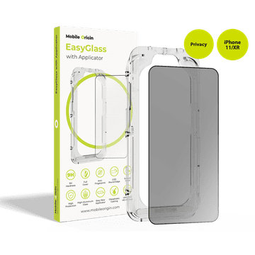 Mobile-origin EasyGlass Privacy zaščitno steklo za iPhone 11/XR (EGA-P-i11)