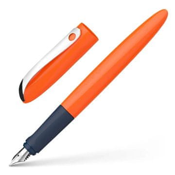 VSE ZA ŠOLO Nalivno pero schneider wavy oranžen