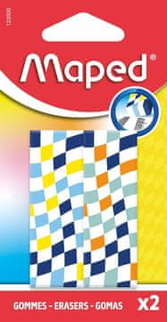 Maped Radirka šahovnica blister 1/2 mix