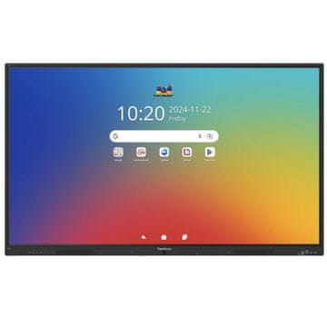 Viewsonic ViewBoard IFP6535-1-1C 165,1cm (65") UHD TFT Android EDLA zvočniki na dotik interaktivni monitor