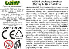 Lisciani BARBIE MODNI BUTIK S PUNČKO