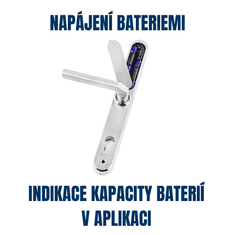 BOT Pametna kljukica TTLOCK HR1, srebrna, 92 mm