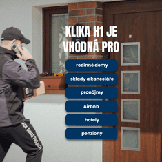 BOT Pametna kljukica TTLOCK HR1, srebrna, 92 mm