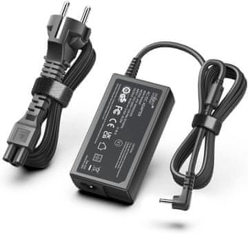 slomart HKY 65W Prenosni polnilec za Medion Akoya E16402 E14412 E14303 E15303 E14308 E13203 E15407 E15403 E15404 E15308 - FSP065-REB