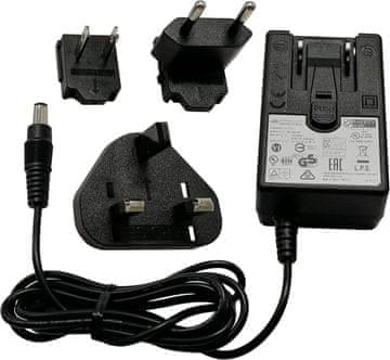 slomart Univerzalni AC napajalnik 12V 3A 36W, 100-240V, 1.5M 2.5mm, več vtičev, za UK, EU, US, za MINIX Mini PC NEO Z83-4, NEO Z83-4 Pro, NEO X39