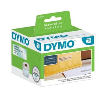Dymo 99013 (S0722410) 36mm x 89mm x 130 etikete dvojno pakiranje