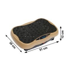 LIVEFY Fit Vibe vibracijska plošča za vadbo, bež