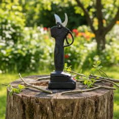 MG GardenCut vrtne akumulatorske škarje za veje, črne / rdeče