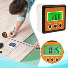 MG Angle Meter digitalni kotomer, oranžen