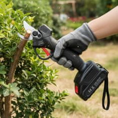 MG GardenCut vrtne akumulatorske škarje za veje, črne / rdeče
