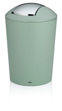 Kela Kozmetična košarica KL-24555 with rotating lid Marta 5 L plastic jade green
