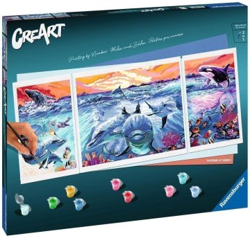 Ravensburger CreArt Čudovit podvodni svet