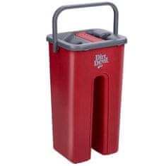 Dirt Devil komplet za čiščenje tal / površin, 4 kosi, 6L vedro, suho / mokro čiščenje, sivo-rdeč