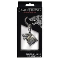 AbyStyle Igra prestolov - Stark 3D obesek za ključe (kovinski)