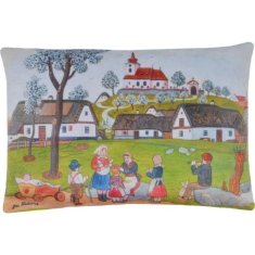 Vzglavnik Josef Lada Jaro 45x30cm
