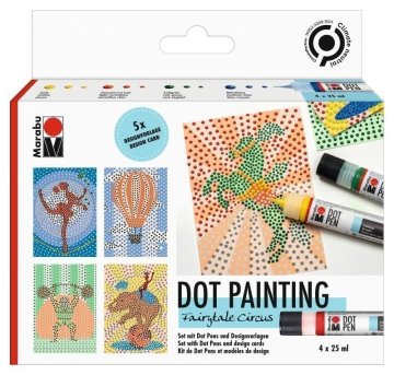 Marabu Komplet pisal Fairytale Circus