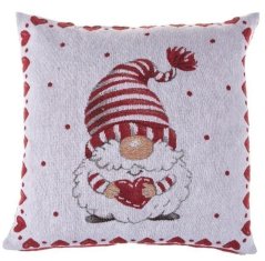 Vzglavnik - škrat s srcem / srčni rob