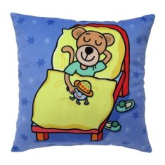 Vzglavnik Pepa Poplet - spanje v otroški posteljici 30x30 cm