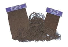 Okrasna ribiška mreža 200x400cm - rjava